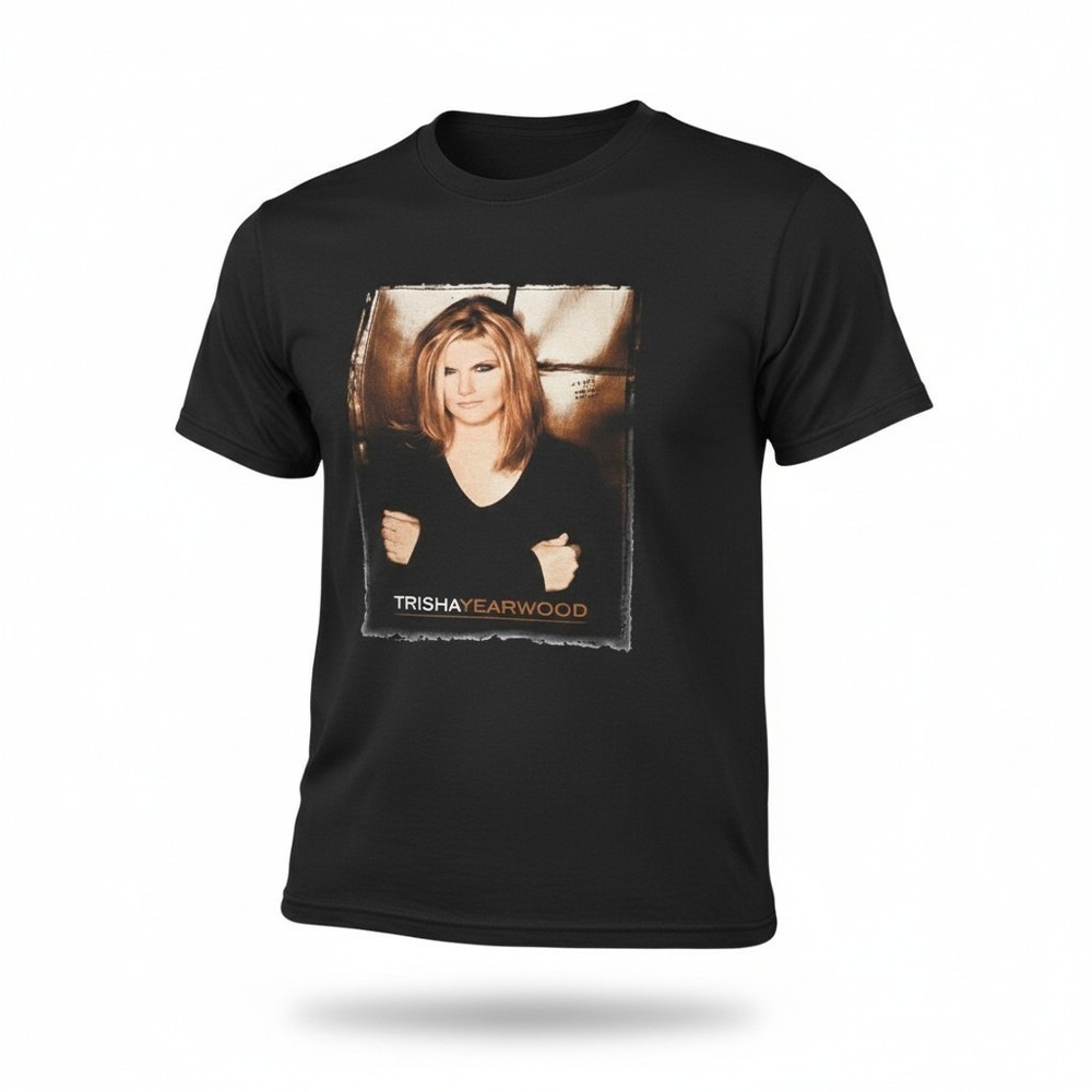 Vtg 1998 Trisha Yearwood Tour T Shirt Large NOS Fruit of the Loom Country 90s